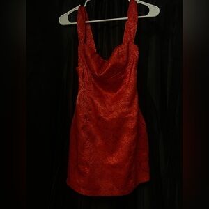 Lucy in the Sky Vibrant Red Dress